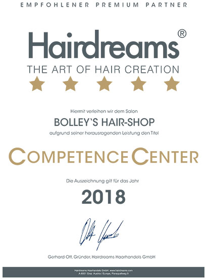CompetenceCenter 2018 BOLLEY'S HAIR SHOP