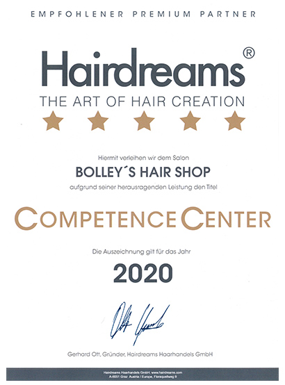 CompetenceCenter 2020 BOLLEY'S HAIR SHOP